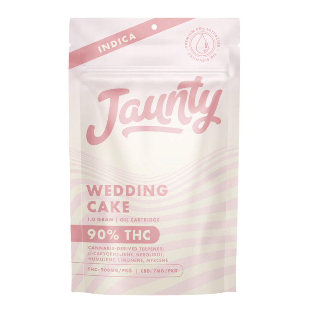 Photograph of product: Jaunty | Wedding Cake | Vape Cartridge