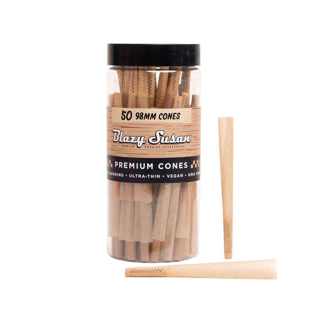 Photograph of product: Blazy Susan - Cones - 1 1/4" Jar (50ct)