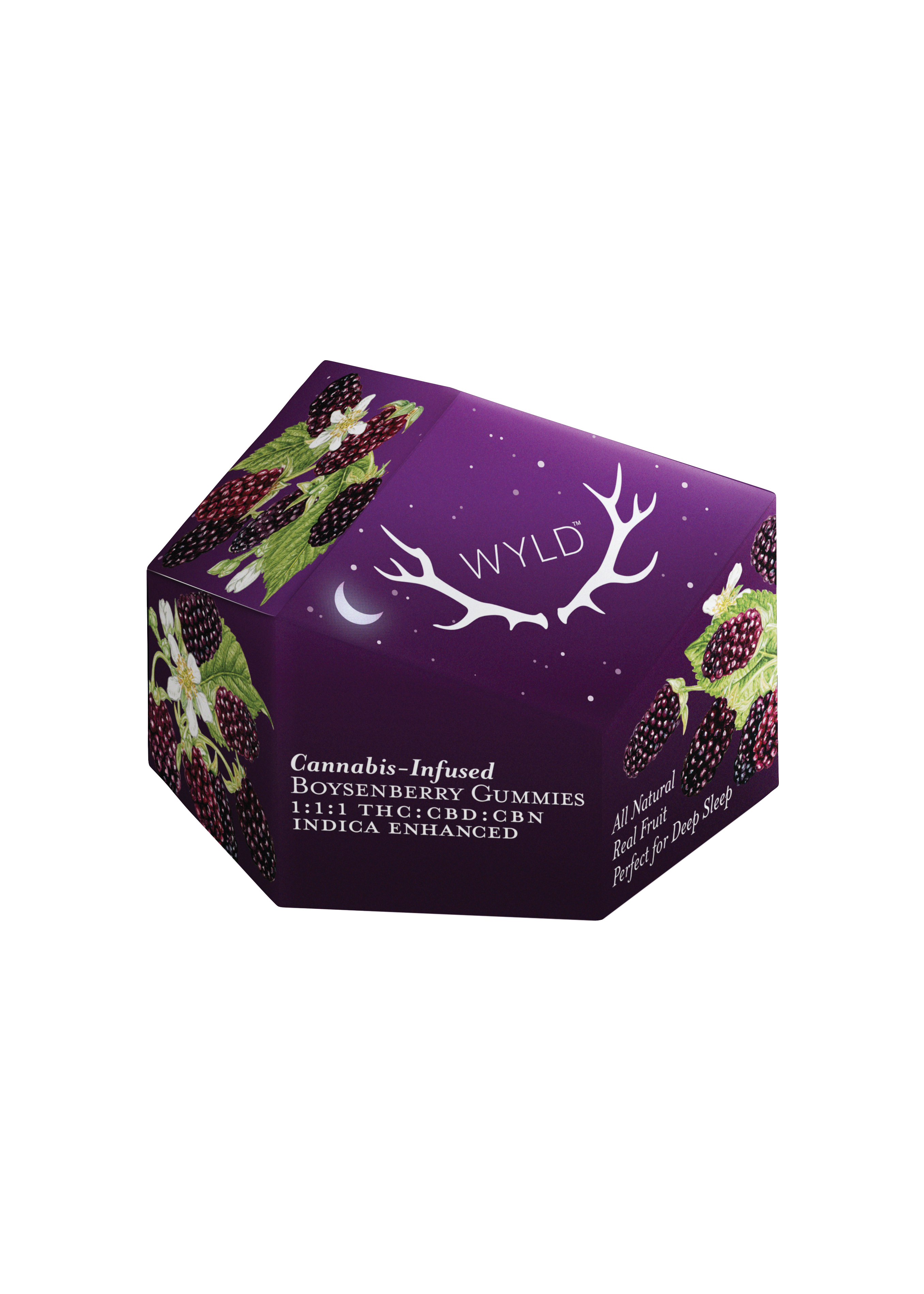 Photograph of product: Wyld -Boysenberry 100mg TH-oui