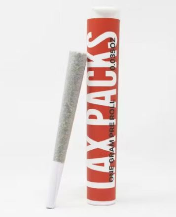 Photograph of product: LAX Packs Preroll 1g Private Island