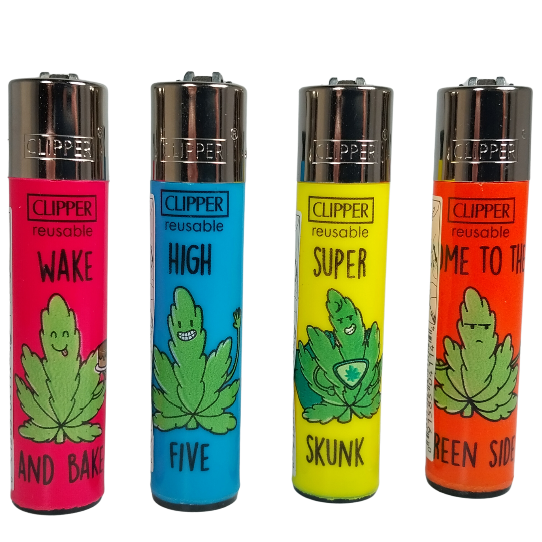 Photograph of product: Clipper Lighter | Metallic Fluorescent