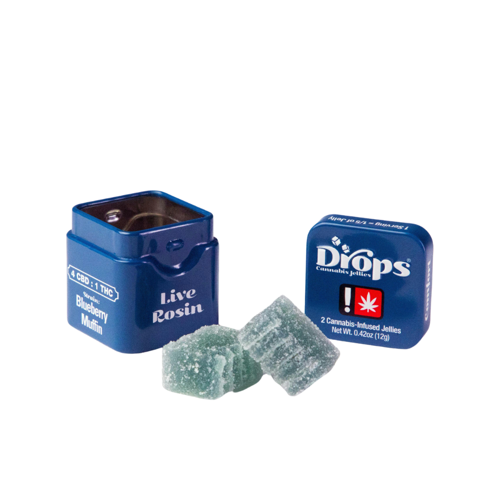 Photograph of product: Drops - Blueberry 1:4 (2pc)