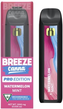 Photograph of product: Breeze PRO - Watermelon Mint - Disposable
