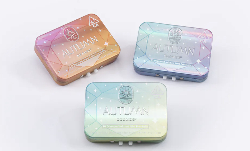 Photograph of product: LA Pop Rockz Diamonds Infused Preroll 10pk 3.6g Autumn