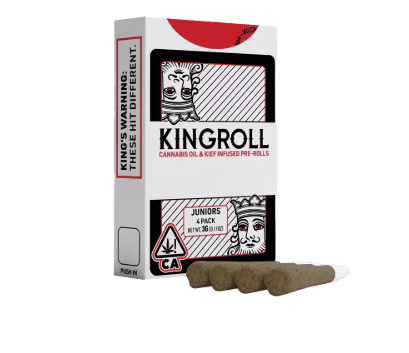 Photograph of product: Kingpen Infused Pre-roll Pack GSC x Gelato 3g - 