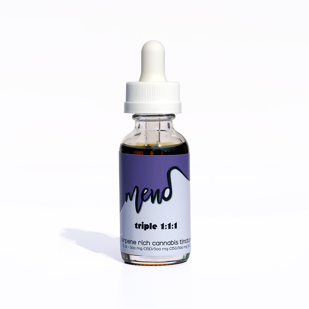 Photograph of product: Mend Botanical | Triple 1:1:1 | Tincture 500mg