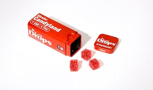 Photograph of product: 20pc. Strawberry 100mg 1:4 (Drops)