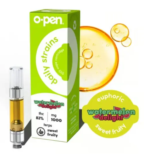 Photograph of product: Daily Euphoric Watermelon Delight - Cart (1g)