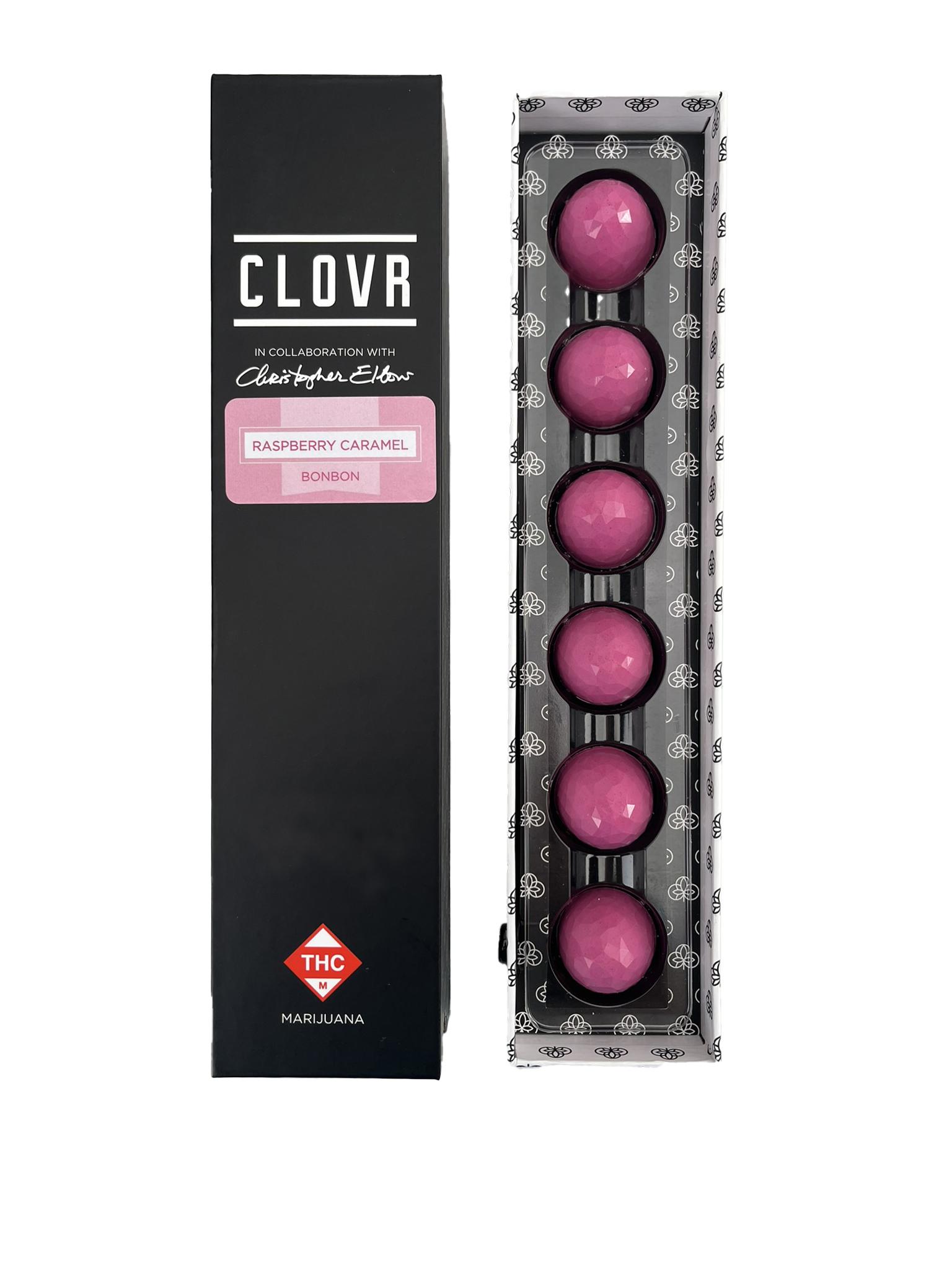 Photograph of product: Clovr | Bonbons | Salted Vanilla Caramel 6pk 60mg