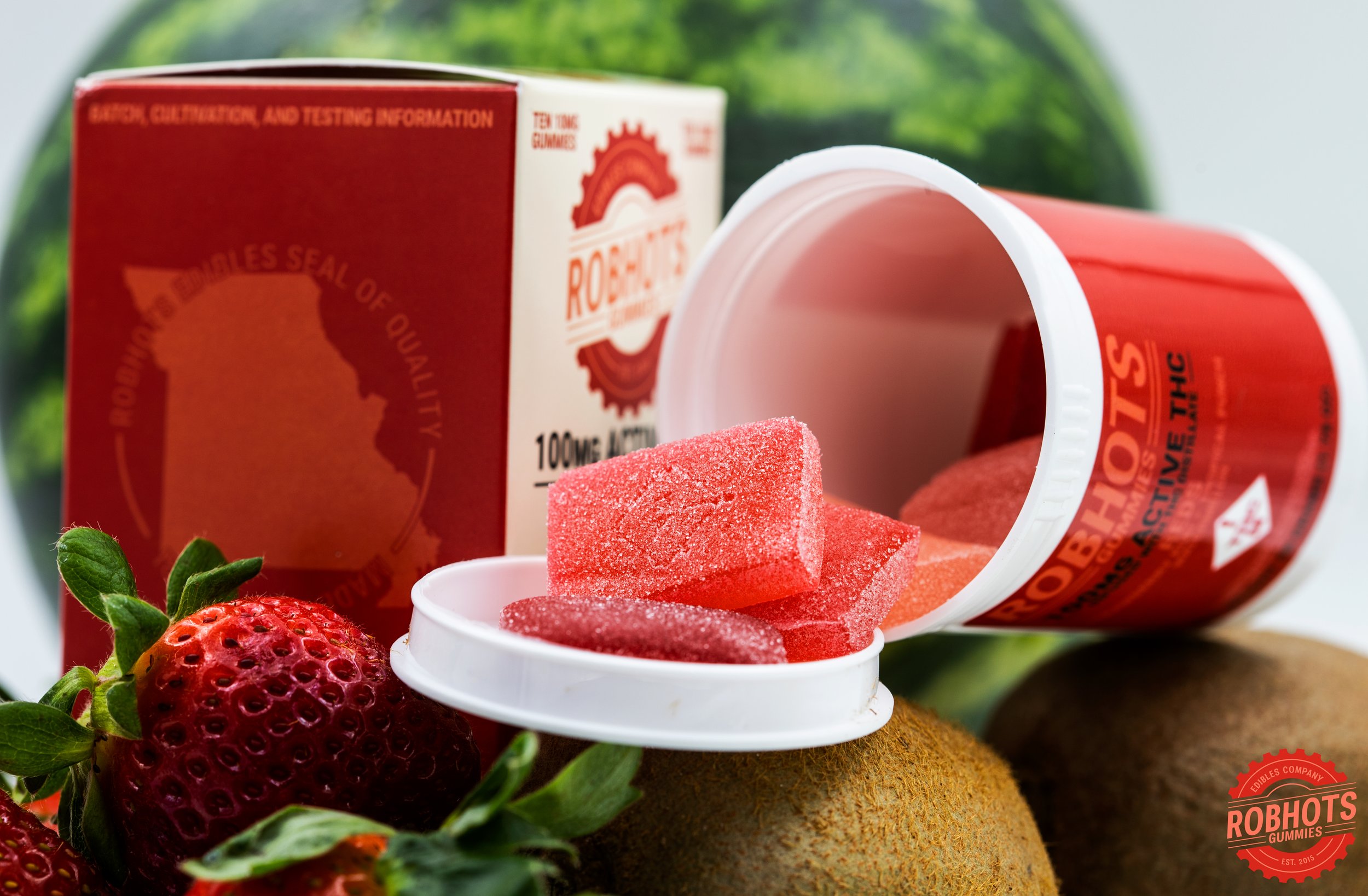 Photograph of product: Robhots Red Kingdom Gummies 20pk | 1000mg
