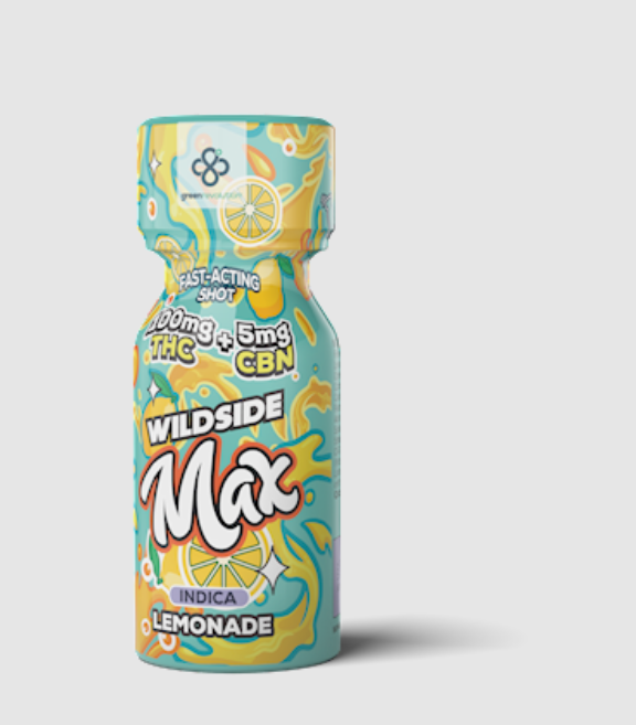 Photograph of product: Green Revolution - Wildside - Lemonade MAX Chill [100mg] - Edible