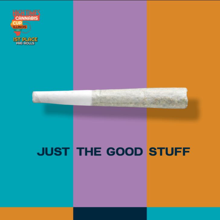 Photograph of product: Purple Monarch Pre-Roll 1g