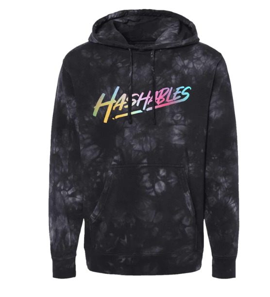 Photograph of product: au chocolatables Multi-color Logo Hoodie SM
