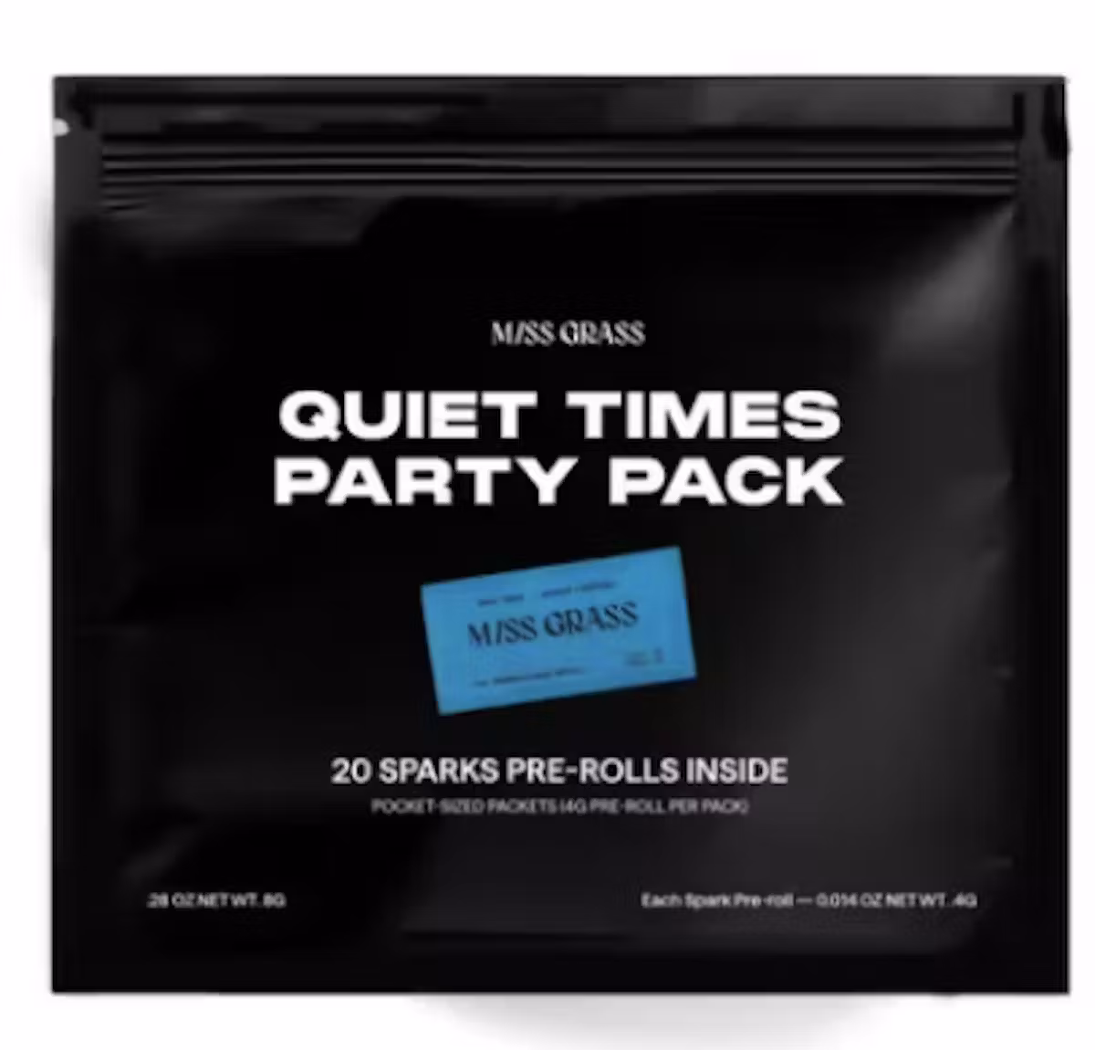 Photograph of product: Sparks Party Pack | Quiet Times 20pk Pre-Rolls | 0.4g Each