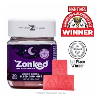 Photograph of product: ZZZONKED - Mixed Berry 1:1: ummies 20 pack
