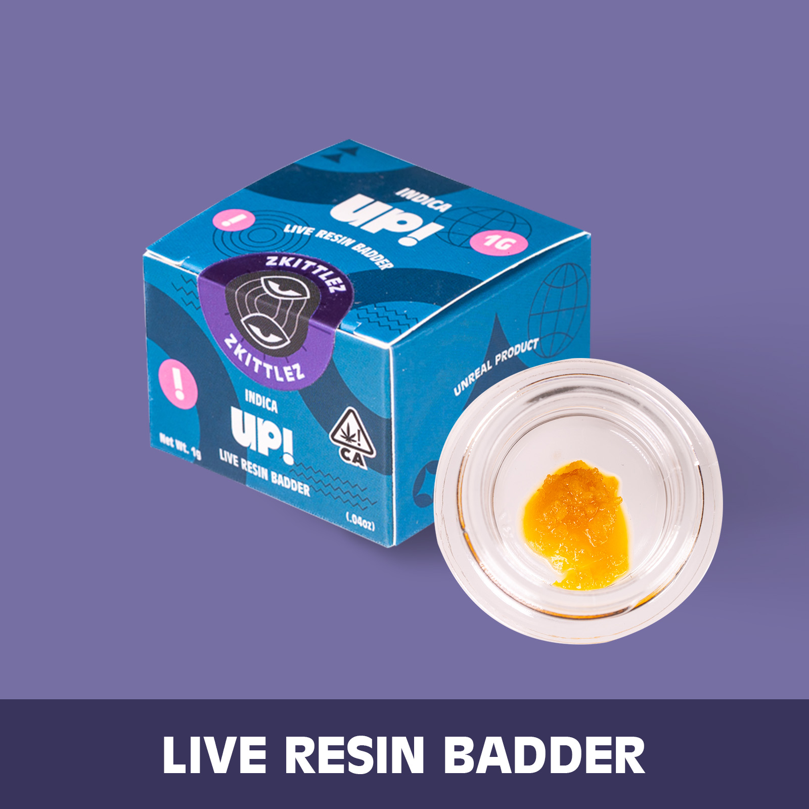 Photograph of product: UP! - Blueberry Muffin (Oui'd) Badder