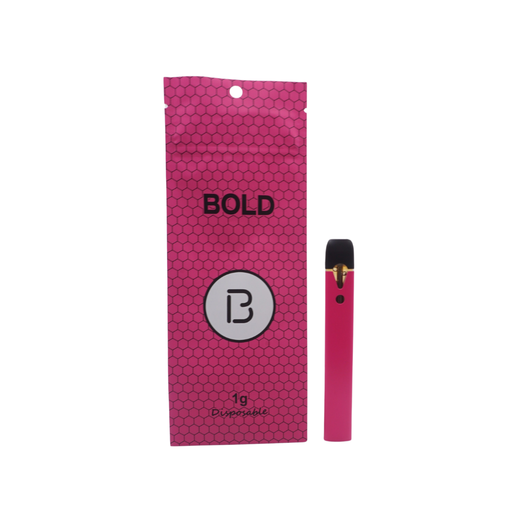 Photograph of product: BOLD | Cotton Candy | Dispo | Distillate | 1g