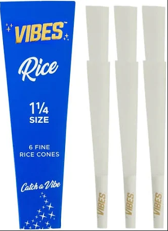 Photograph of product: Vibes - Rice Cones 1 1/4 size