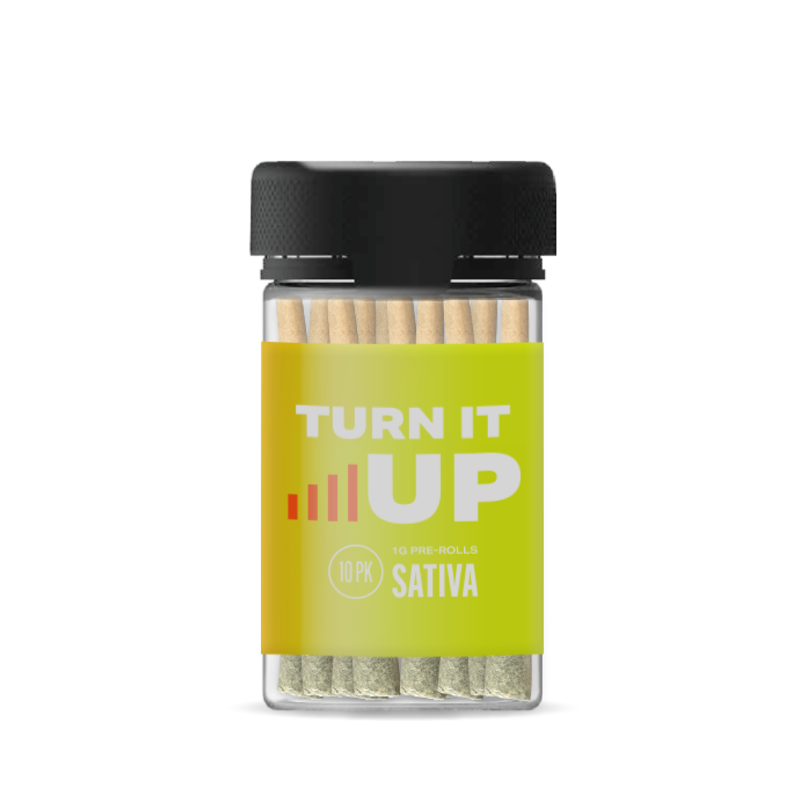 Photograph of product: KAI Turn Up Solar Flare Pre-Roll 10 Pack | 10 x 1g