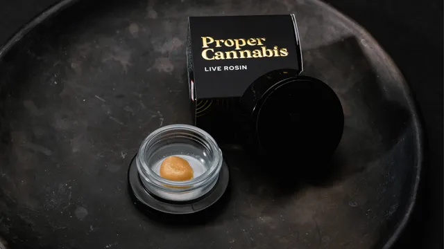 Photograph of product: PROPER OUID! - FORITSSIMO LIVE ROSIN 1G HYBRID