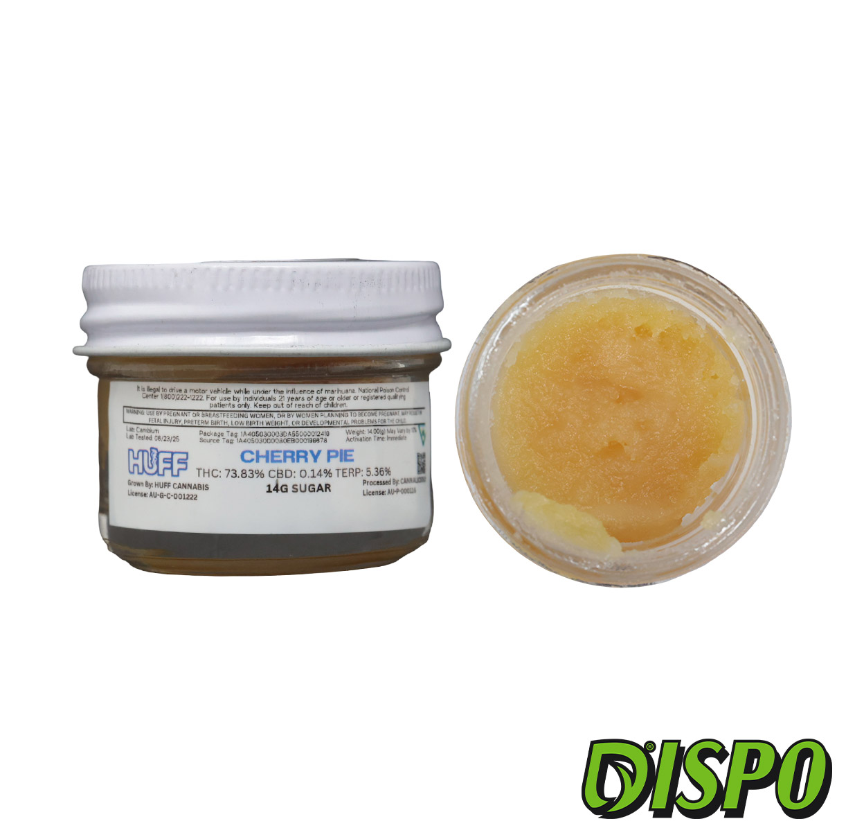 Photograph of product: HUFF - Slurricane 14G Live Resin Jar