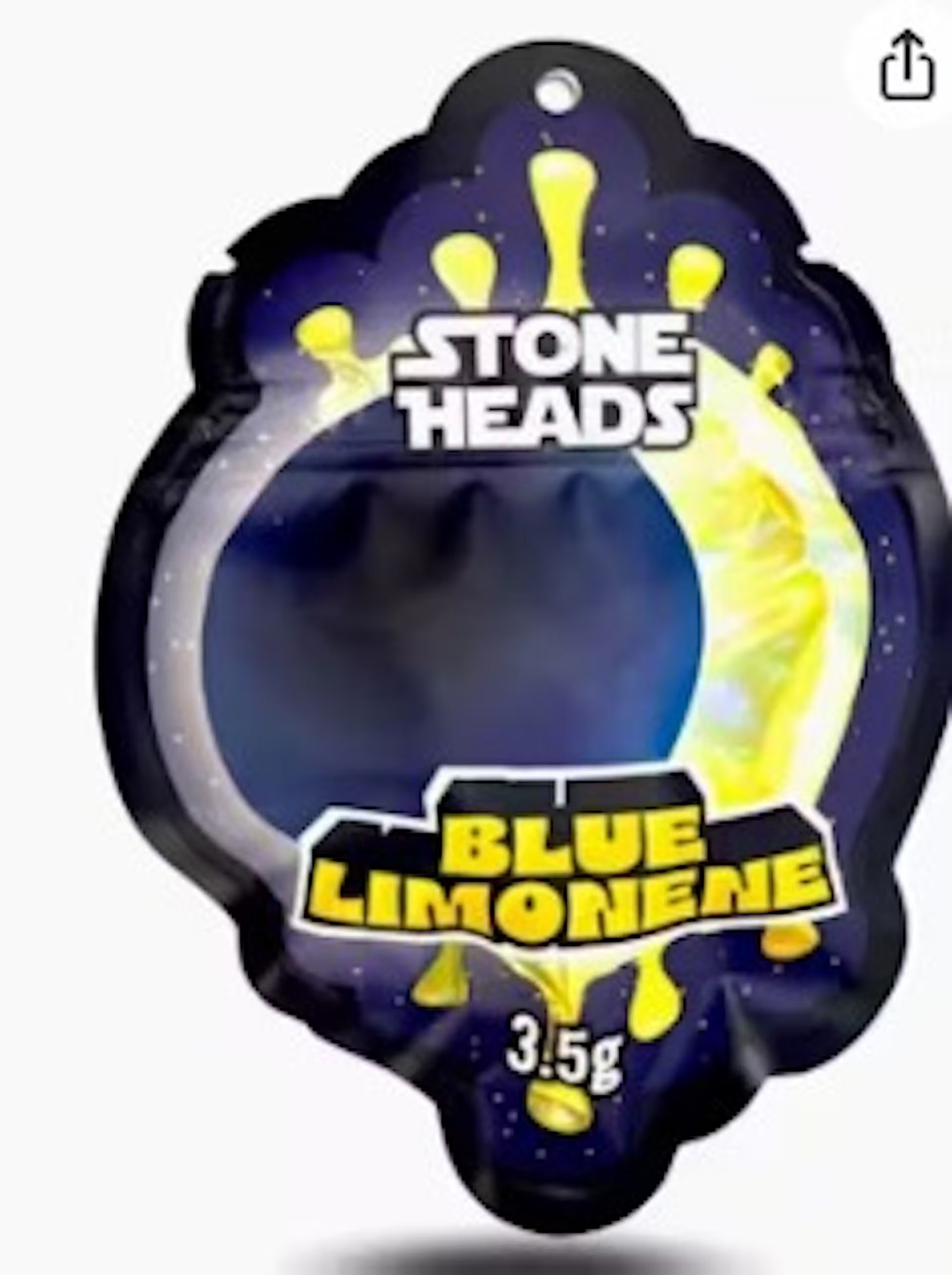 Photograph of product: Stone Heads | Blue Limonene | 3.5G Flower