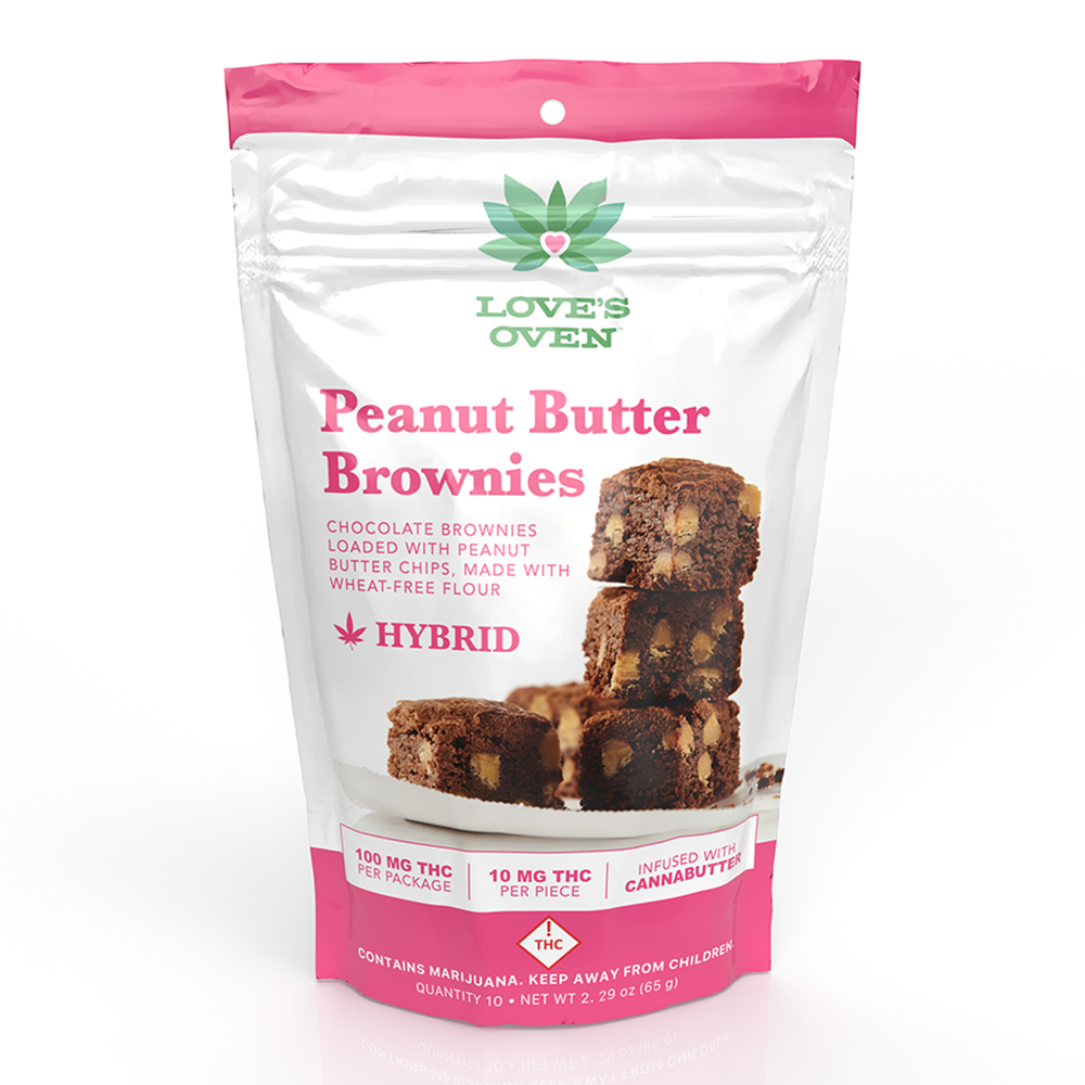 Photograph of product: Love's Oven | Brownies | Peanut Butter (H)