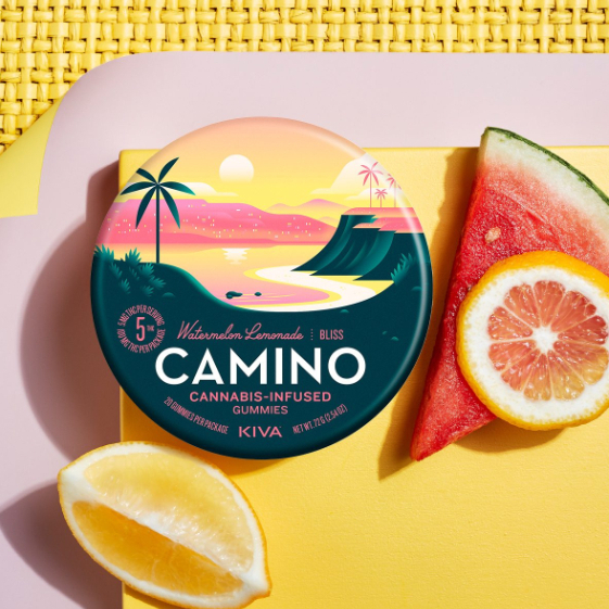 Photograph of product: Camino  Watermelon Lemonade Gummies 20 Pack