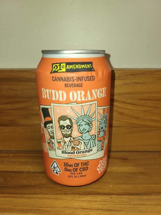 Photograph of product: 21st Amendment | Budd Orange | 10mg