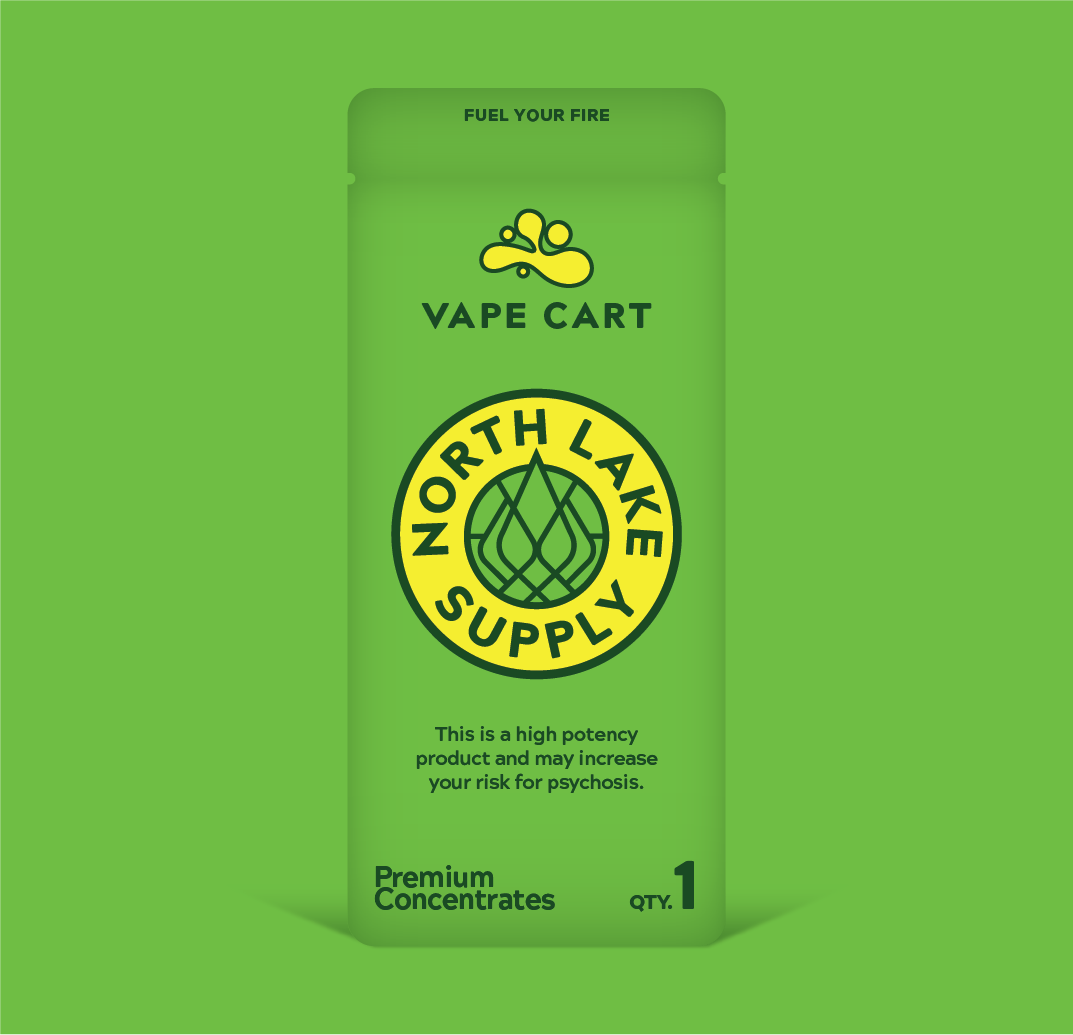 Photograph of product: North Lake Supply | Caramel Dream | Live Terp Vape | 0.5g