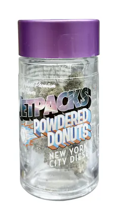 Photograph of product: New York City Diesel Powdered Donuts | Infused Flower | Oui'd | Jetpacks - 3.5g