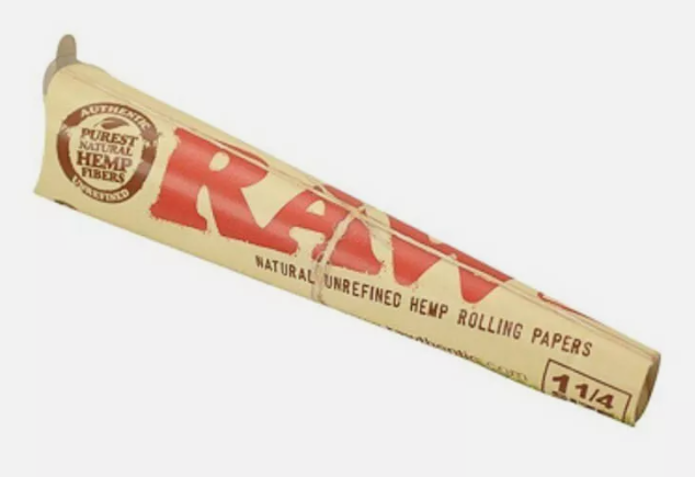 Photograph of product: Raw Organic Hemp - 1 1/4" Cones