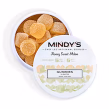 Photograph of product: Honey Sweet Melon 1:1 CBD/TH-oui Gummies 5mg 20pk (100mg)