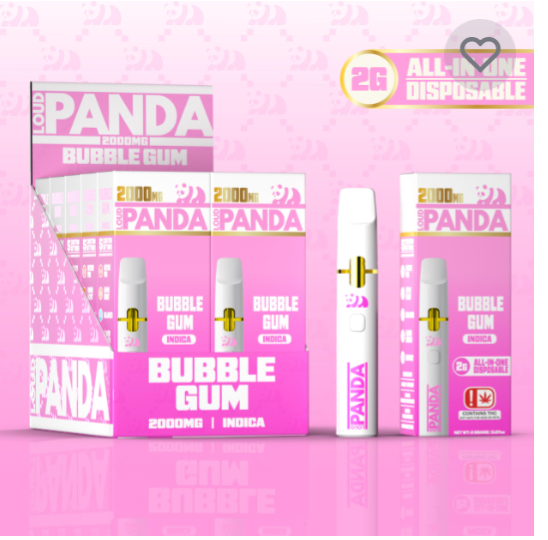 Photograph of product: Loud Panda M Disposable Cartridge | Bubble Gum | (I)