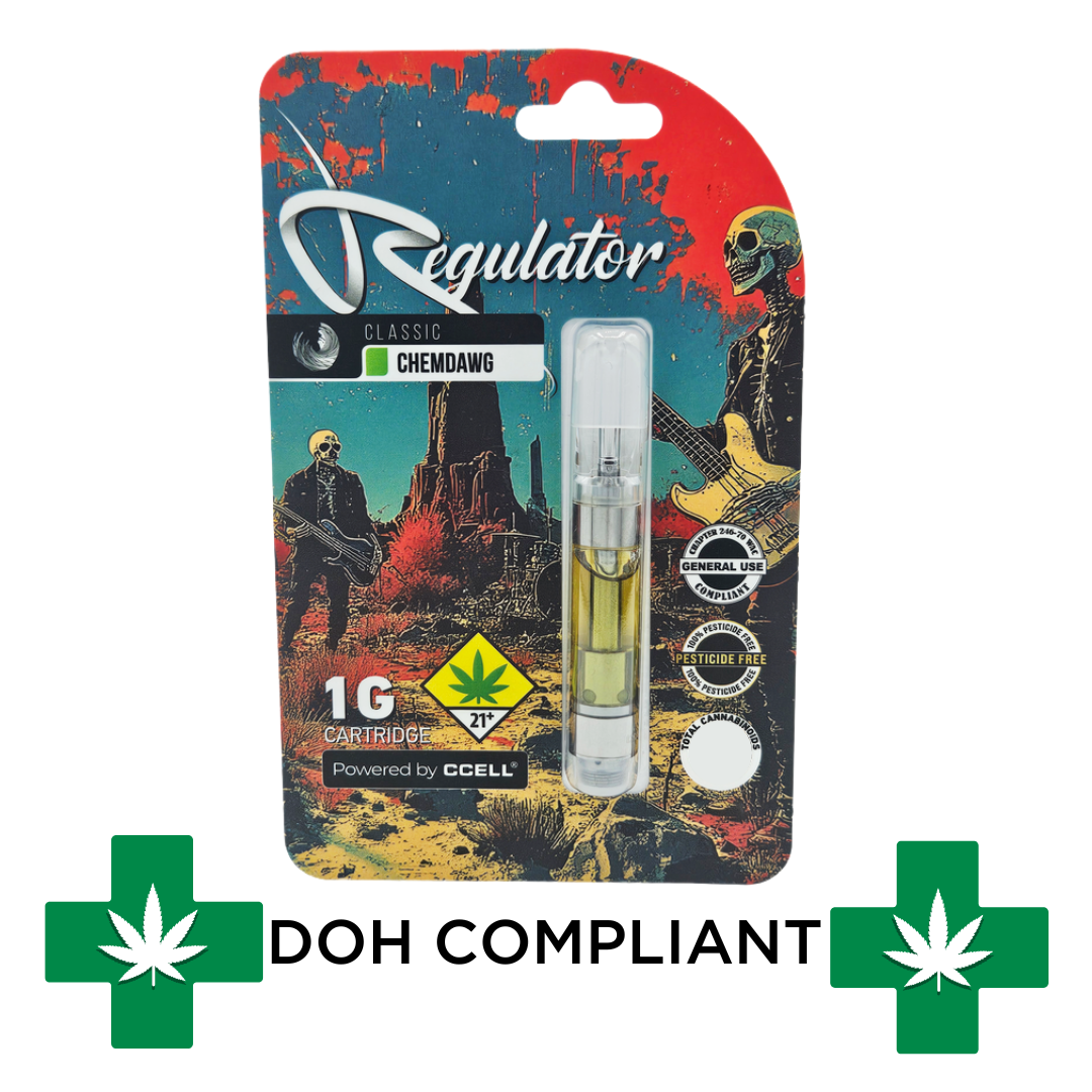 Photograph of product: DOH | Chemdawg Cartridge | 1g