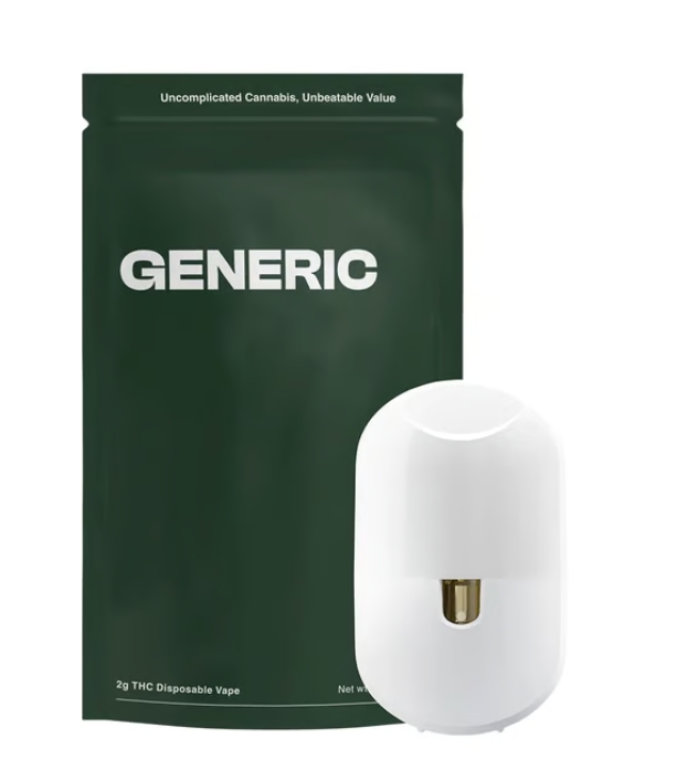 Photograph of product: CoC Generic Disposable - Grandaddy Purple 2g