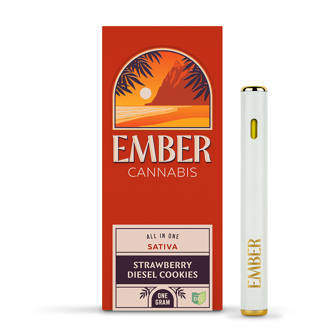 Photograph of product: Strawberry Diesel Cookies 1g -Disposable
