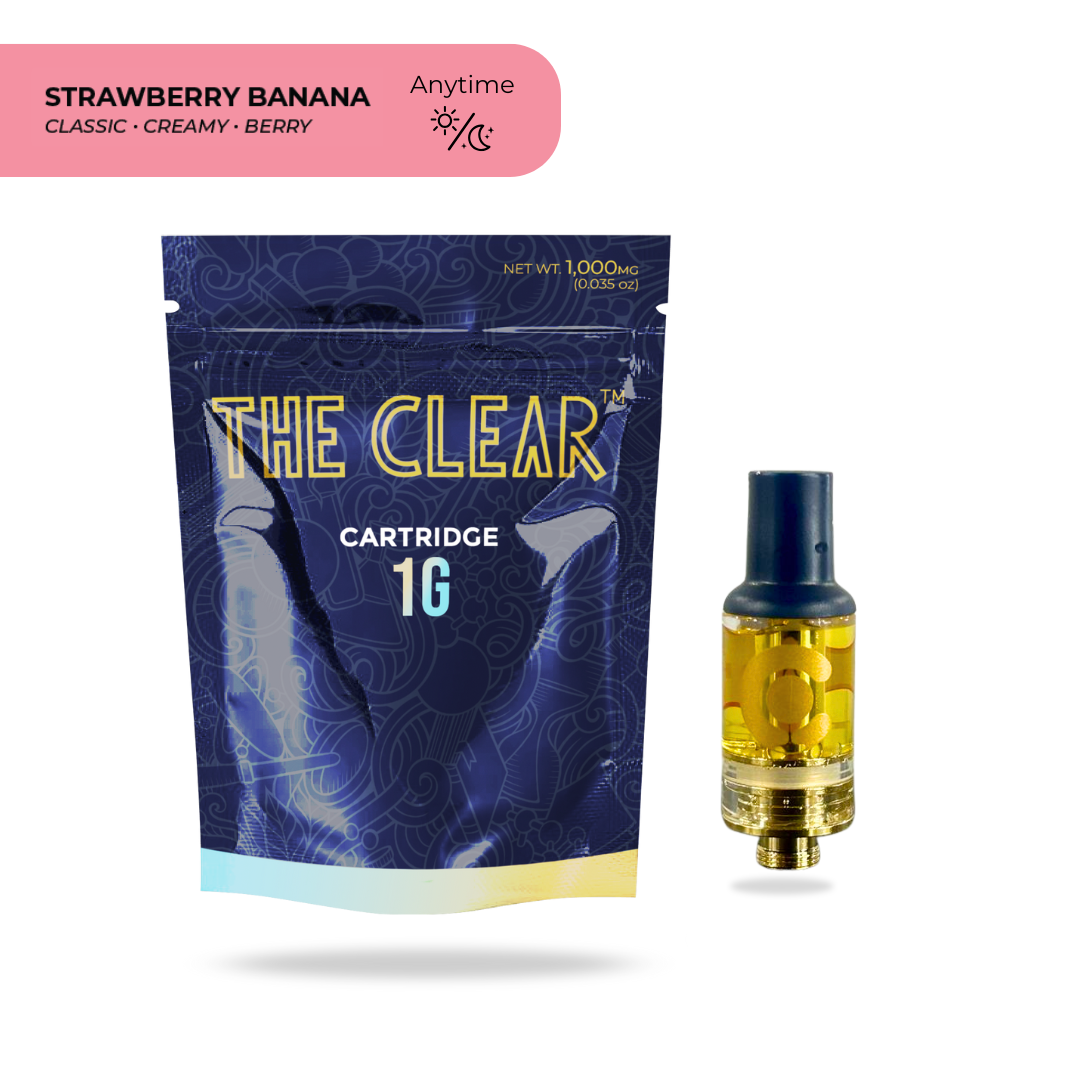 Photograph of product: Strawberry Banana | Cartridge | 1G