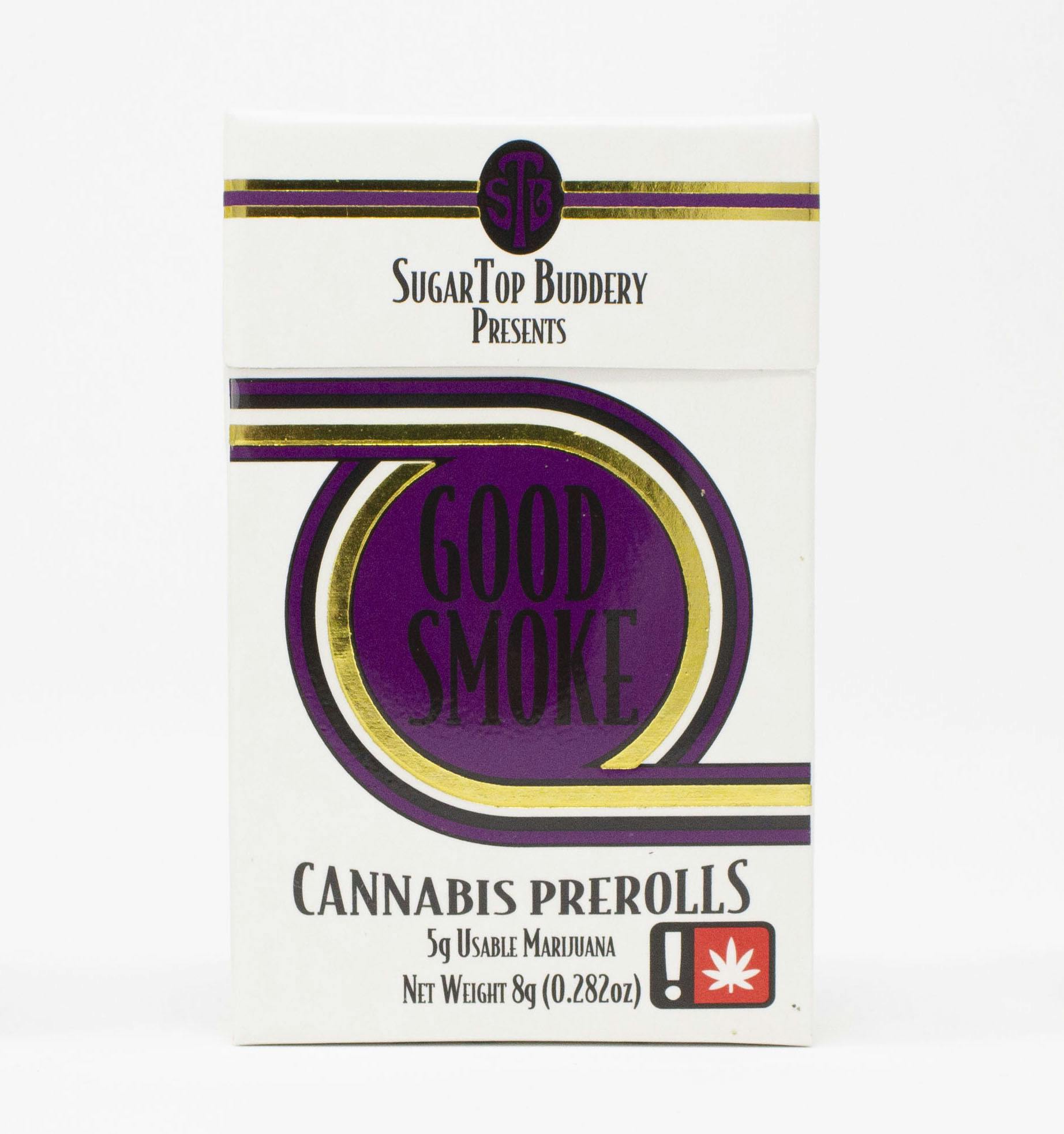 Photograph of product: Good Smoke | Strawberry Sass/Blackberry Gelato - 10pk (0.5g) Pre-Rolls