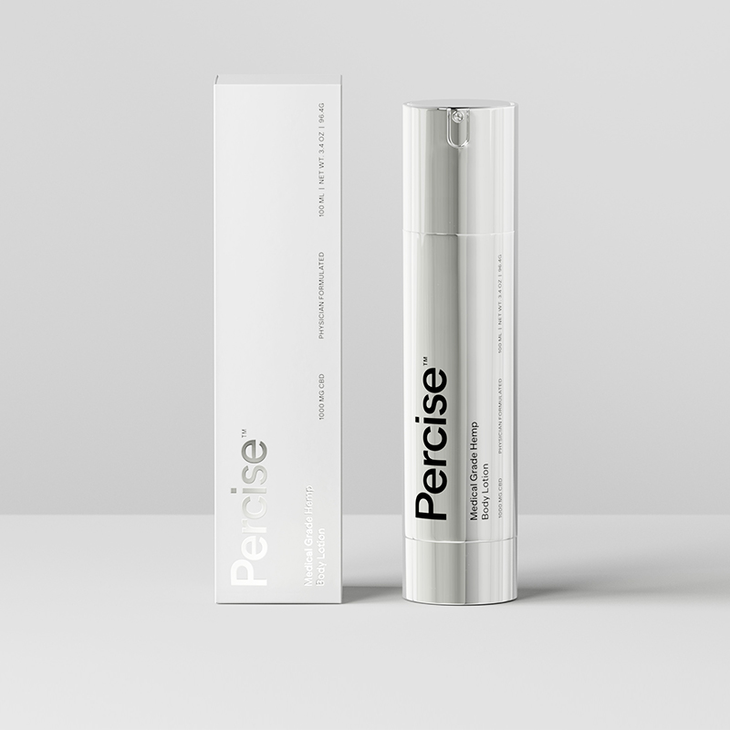 Photograph of product: Percise - Topical - Hemp Body Lotion (CBD)