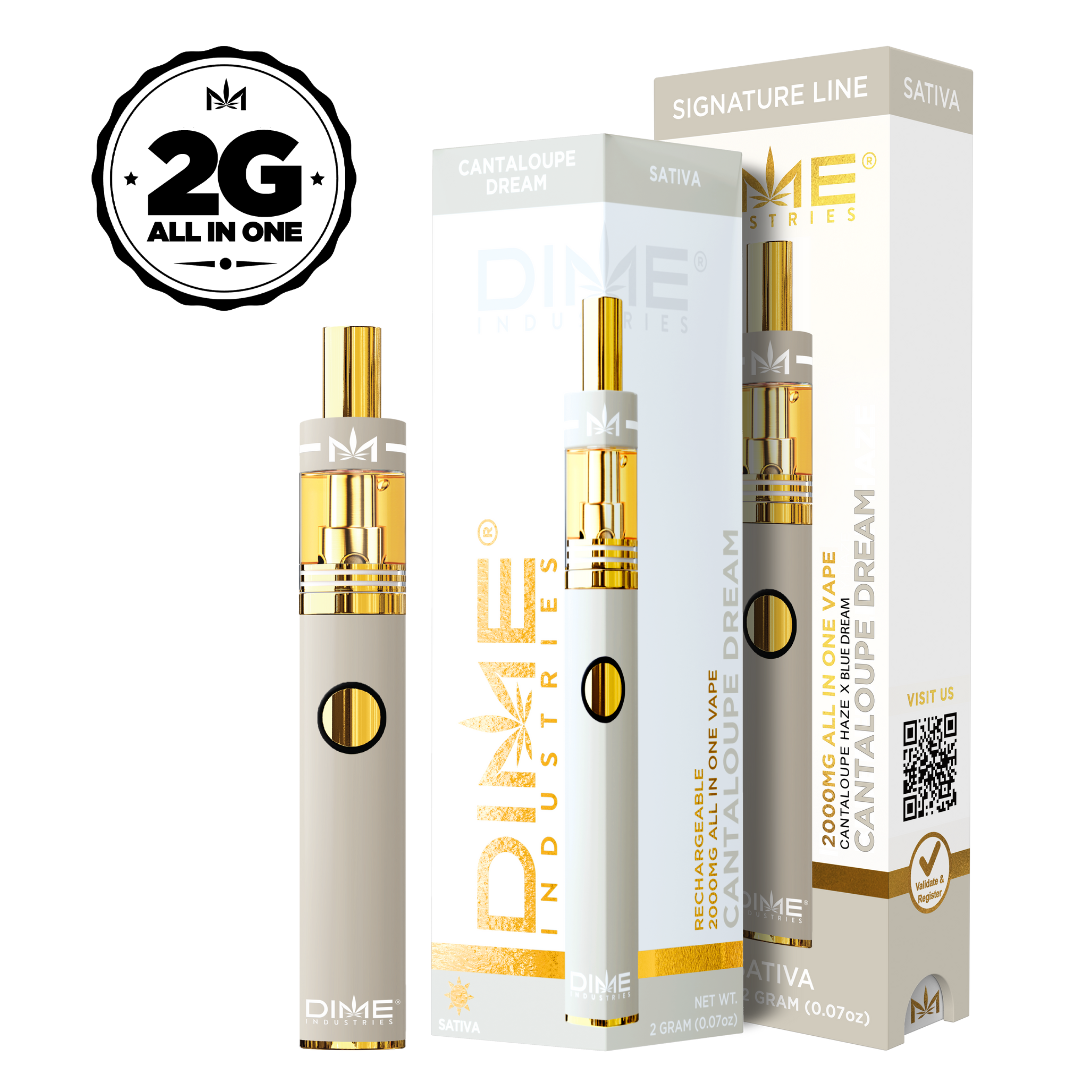 Photograph of product: Dime- Disposable Vape-Cantaloupe Dream