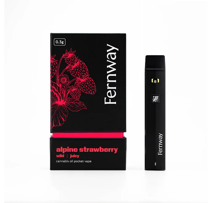 Photograph of product: Disposable Vape Cart - Alpine Strawberry - Fernway - REC