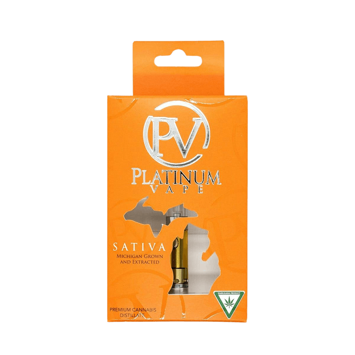 Photograph of product: Platinum Vape | Pushing P Vape Cart | REC