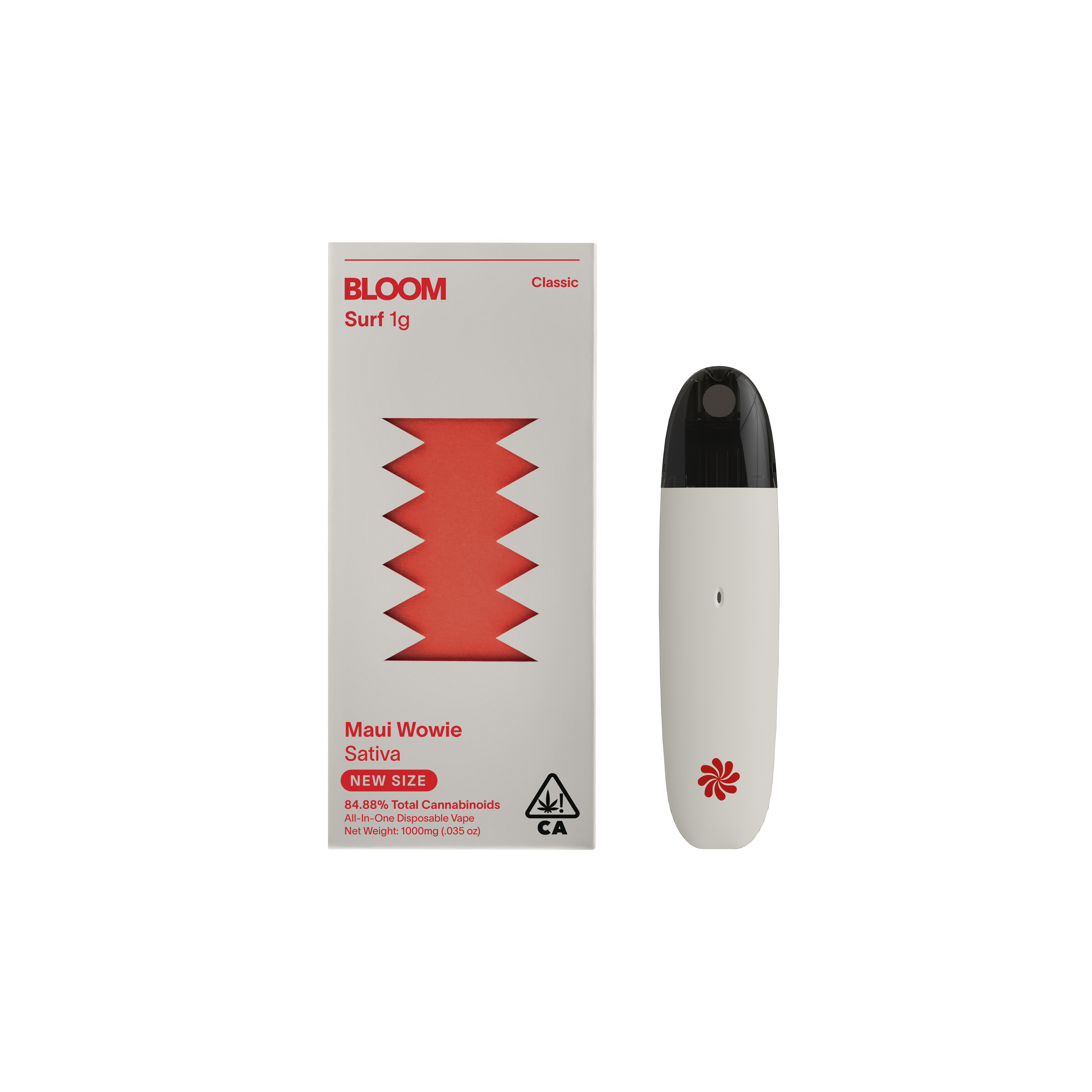 Photograph of product: BLOOM | Vape Cartridge | Disposable | Maui Wowie