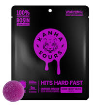Photograph of product: Sour Berry Bliss Live Rosin Gummies | 100mg - Kanha