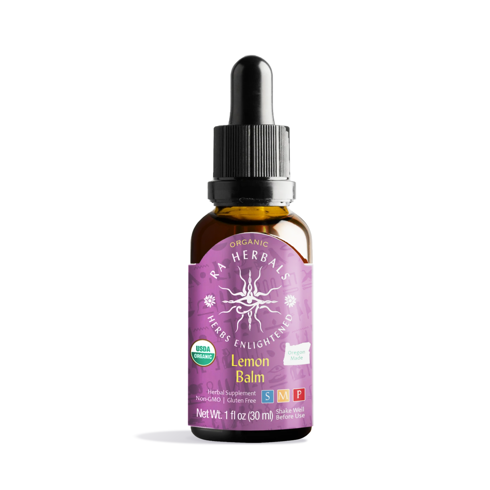 Photograph of product: Ra Herbals Certified Organic Lemon Balm Tincture