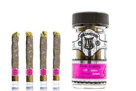 Photograph of product: El Bluntitos | Pink Legacy - 4pk Diamond Infused Blunts 0.85g ea