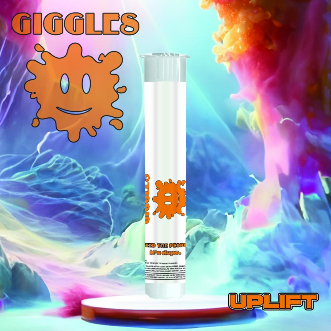 Photograph of product: Giggle Stick - Apples & Bananas 1G Pre-Roll