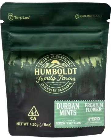 Photograph of Product: Durban Mints [H] - Flower - 4g