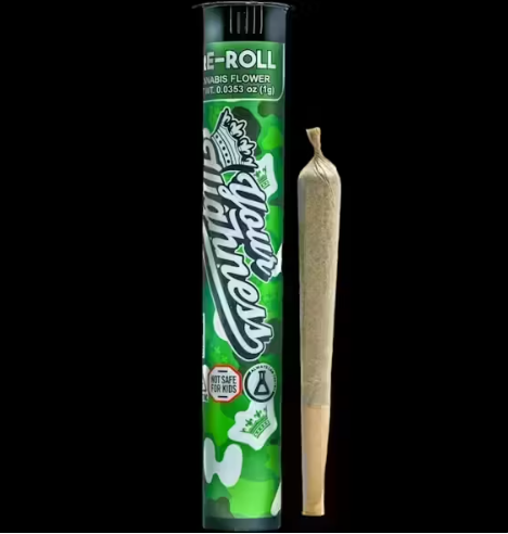 Photograph of product: Infused Pre-Roll | Grape Soda x Chroma x Diamond | 1.2g